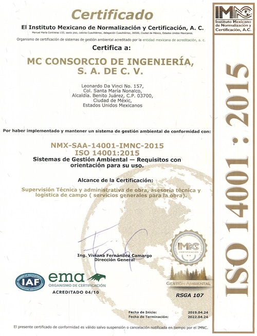 MC-Consorcio-de-Ingeniería-Reseña-Certificado-2015